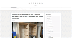 Desktop Screenshot of debauer.net